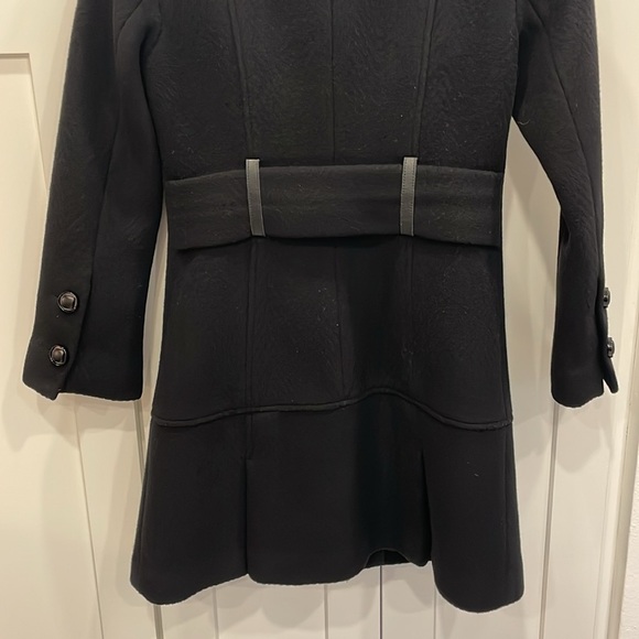 Mackage Wool Blend Black Peacoat - Picture 7 of 15